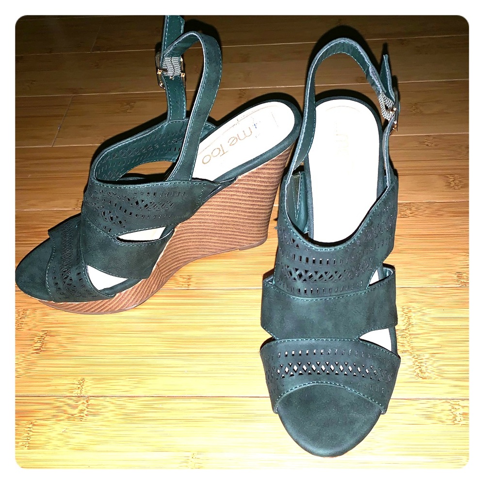 Army Green Wedges